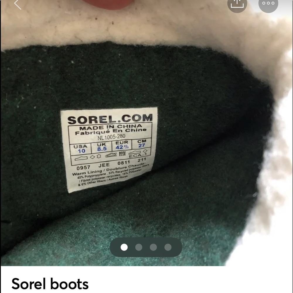 Sorel boots from famous footwear